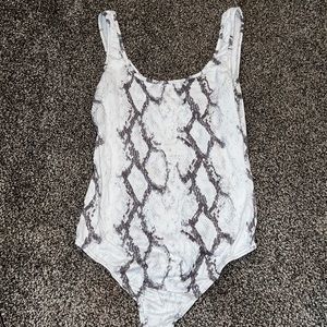 Snakeskin Bodysuit